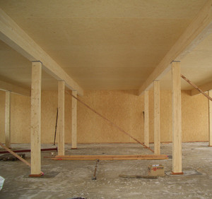 The SWISS KRONO MAGNUMBOARD® OSB system: unique and innovative, for cost-effective commercial construction.
