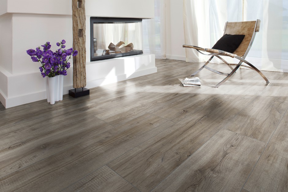 Floors For Living 2017 At Bau Swiss Krono A Favourite Of The New 2017 Kronotex Collection Montmelo Oak Silver D 3662 Embossed In Register