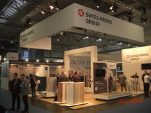 SWISS KRONO Messestand auf der DOMOTEX 2019 | © 2019 SWISS KRONO GmbH SWISS KRONO Messestand auf der DOMOTEX 2019