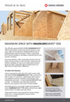 Maximum Space with <b>MAGNUM</b>BOARD® OSB